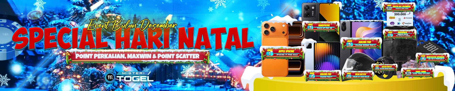 MISTERITOGEL - SPESIAL DESEMBER 2025 PROMO!